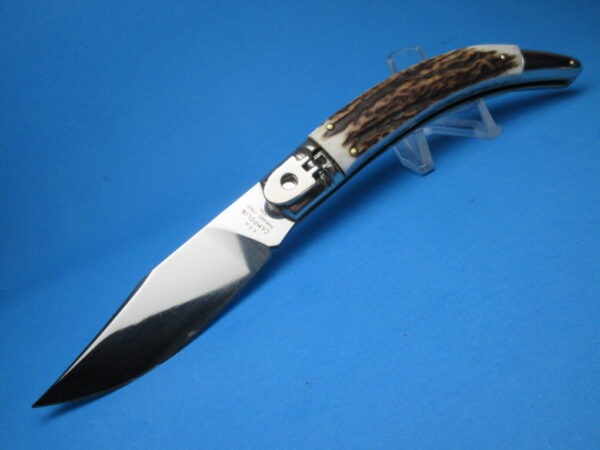 AGA Campolin Stag Diana Leverlock Switchblade - Image 2