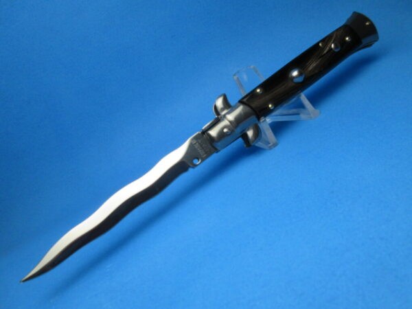 Frank Beltrame 9" Buffalo Horn Kriss Switchblade - Image 2