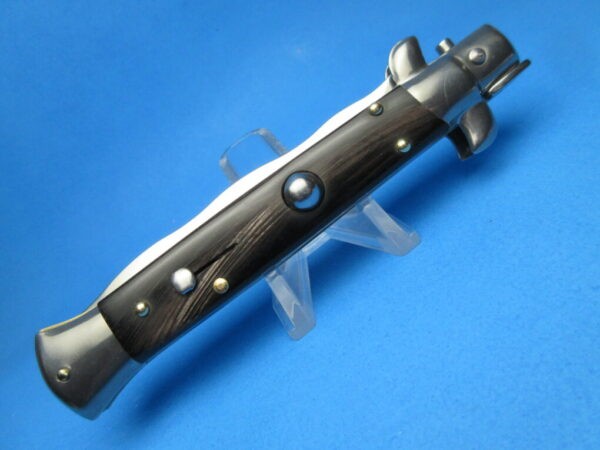 Frank Beltrame 9" Buffalo Horn Kriss Switchblade - Image 4