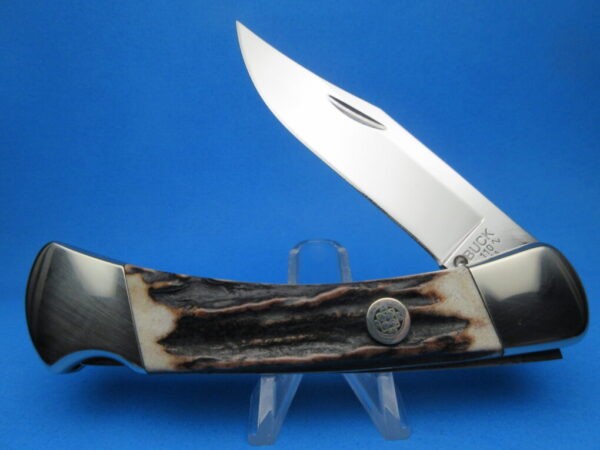 Custom Buck Stag 110 Automatic Conversion Knife #2