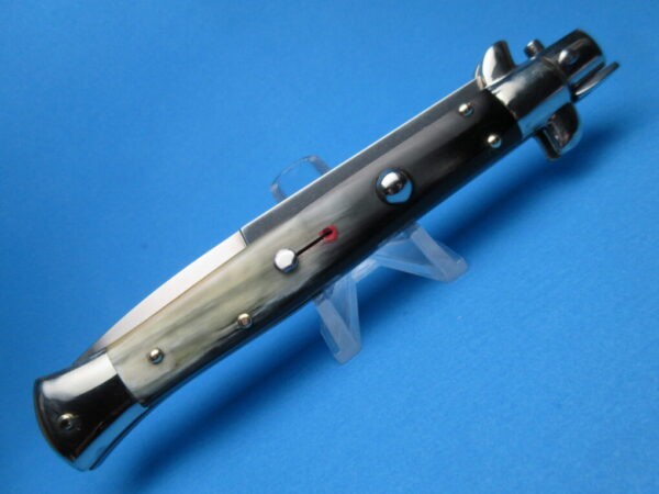 Frank Beltrame 11" Brazilian Bayonet Red Dot Picklock Switchblade - Image 5