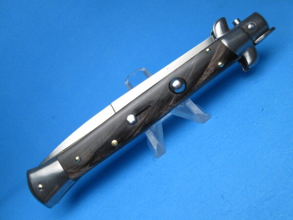 Frank Beltrame 11" Buffalo Horn Bayonet Switchblade