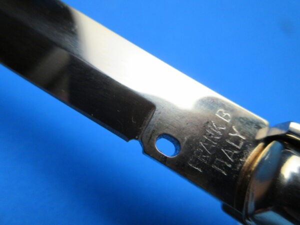 Frank Beltrame 11" Brazilian Horn Dagger Switchblade - Image 5