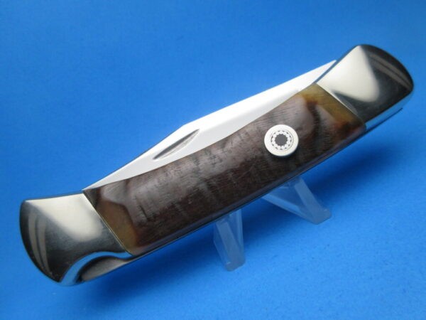 Custom Buck 110 Rams Horn Automatic Conversion Knife - Image 5