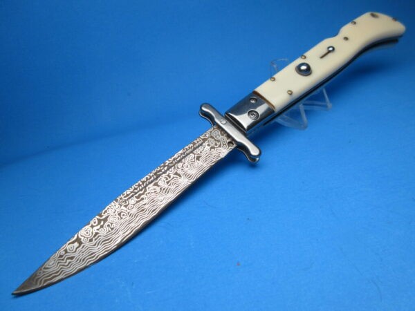 11" AKC Imit Ivory Damascus "Roma" Swinguard - Image 2