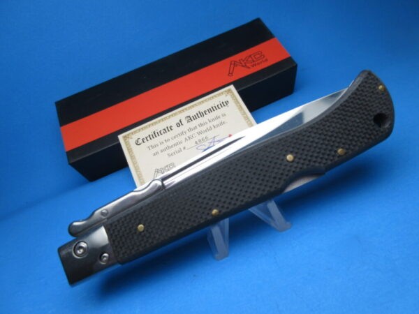 11" AKC Textured G10 "Roma" Swinguard - Image 3