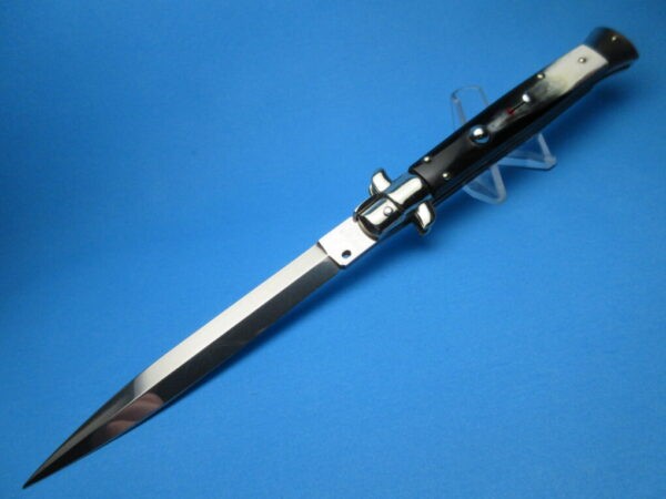 Frank Beltrame 11" Brazilian Dagger Red Dot Picklock Switchblade - Image 2