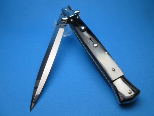 Frank Beltrame 11" Brazilian Dagger Red Dot Picklock Switchblade - Image 3