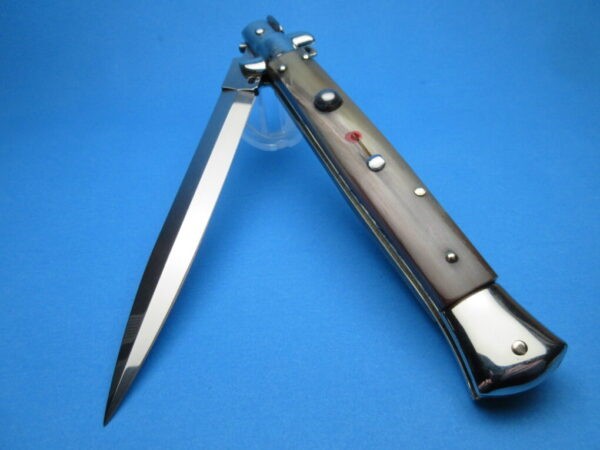 Frank Beltrame 11" French Point 1 Dagger Red Dot Picklock Switchblade #1 - Image 4