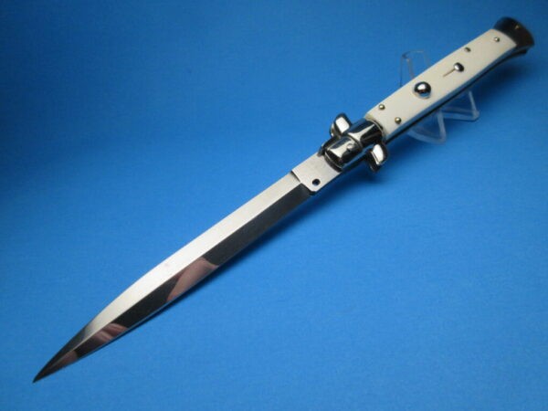 Frank Beltrame 11" Camelbone Dagger Picklock Switchblade - Image 4