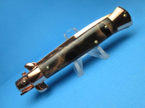 Frank Beltrame 9" Resin Copper Bayonet Switchblade - Image 3