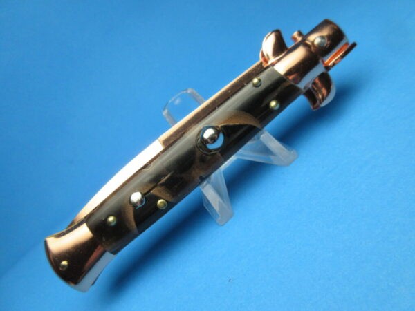 Frank Beltrame 9" Resin Copper Bayonet Switchblade - Image 4