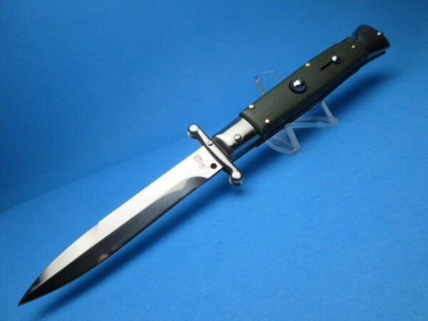 9'' AKC Green G-10 Polished Bayonet Swinguard - Image 3