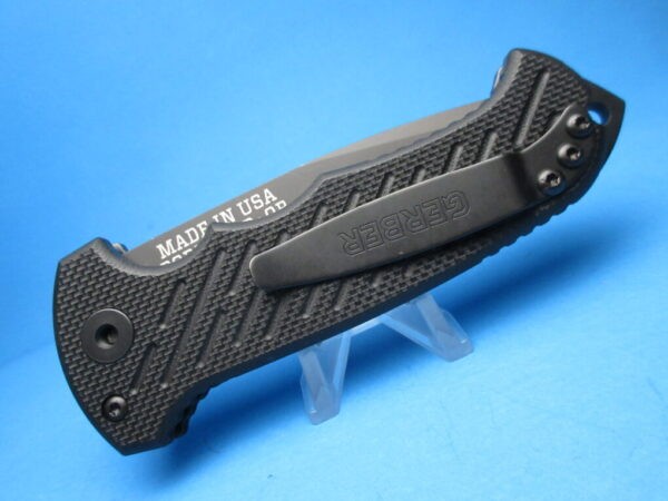 Gerber 06 Auto G-10 Tanto Serrated Switchblade Knife - Image 6