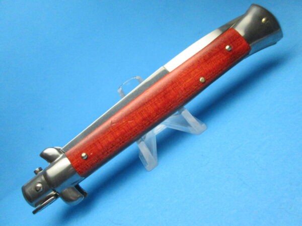 Frank Beltrame 11" Red Heart Bayonet Switchblade - Image 4