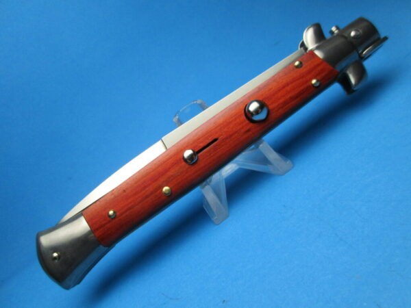 Frank Beltrame 11" Red Heart Bayonet Switchblade - Image 5